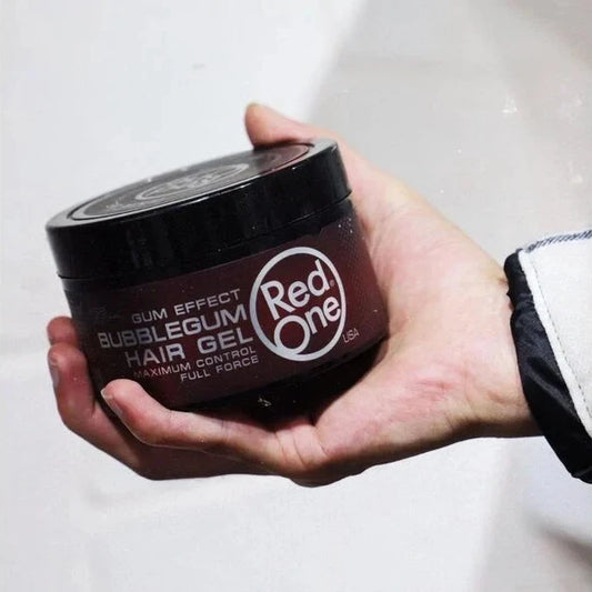 RedOne Bubblegum Hair Gel 450ml product tub and label