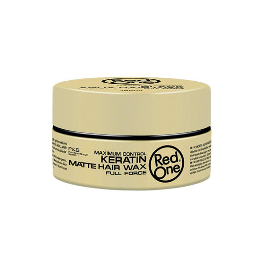 RedOne Matte Keratin Hair Wax 150ml tub and lid
