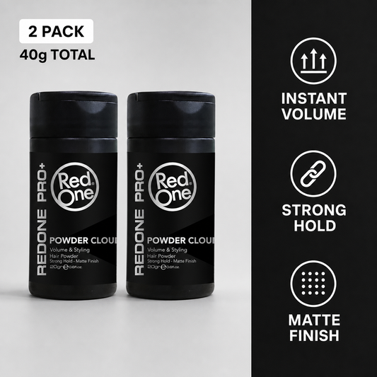 RedOne Powder Wax Cloud 20g 2 pack – instant volume, strong hold and matte finish