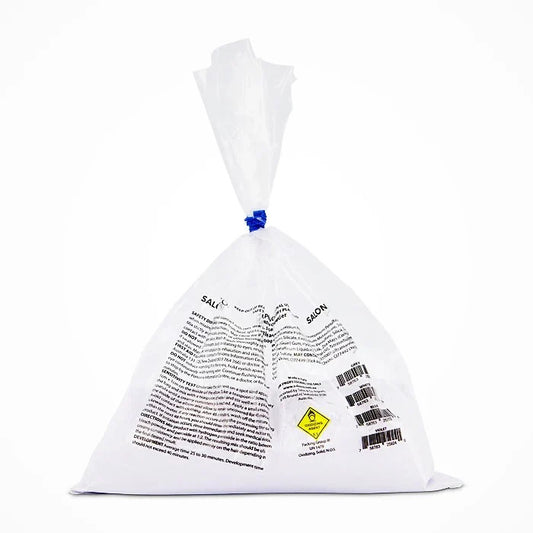 Salon & Co Powder Bleach 500g clear refill bag, alternate rear view