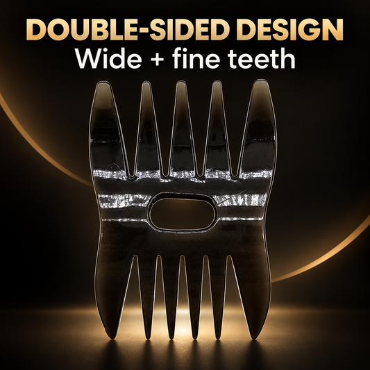 Someilon Deluxe Comb – Double – Sided Teethed Comb benefit image 1