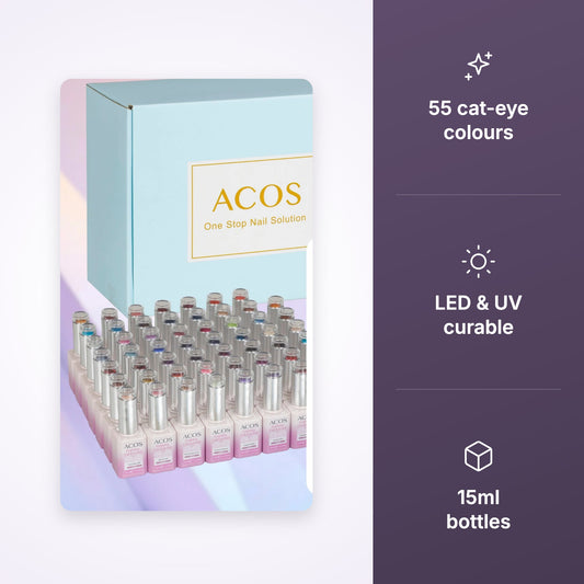 ACOS Galaxy Cat Eye Gel Collection Kit (55 colours)