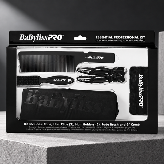 BaBylissPRO Professional Accessories Shaving Brushes Kit - 7pc — studio product photograph