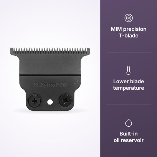 BaBylissPRO Metal-Injection Molded Deep-Tooth T-Blade | FX7045B