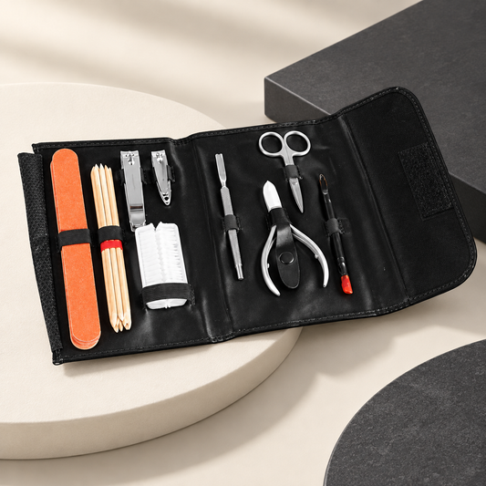BeautyPRO Manicure Kit – Professional Nail Care & Grooming Set — studio product photograph