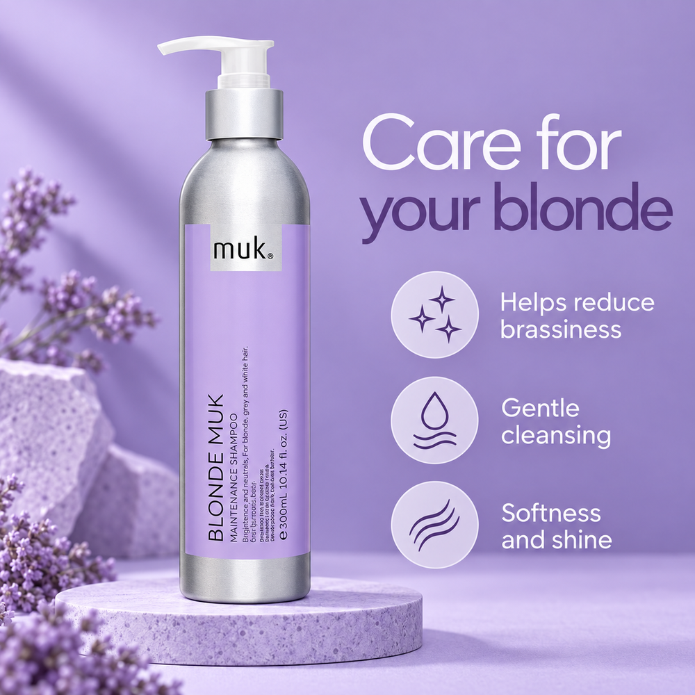 Blonde muk Maintenance Shampoo 300ml — key features and benefits