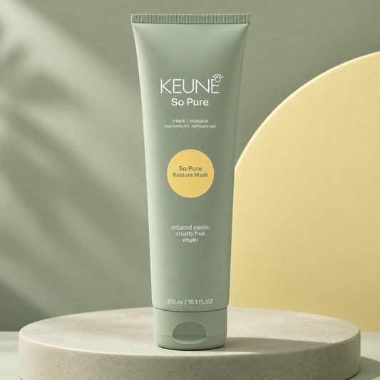 Keune So Pure Restore Mask 300ml — studio product photograph