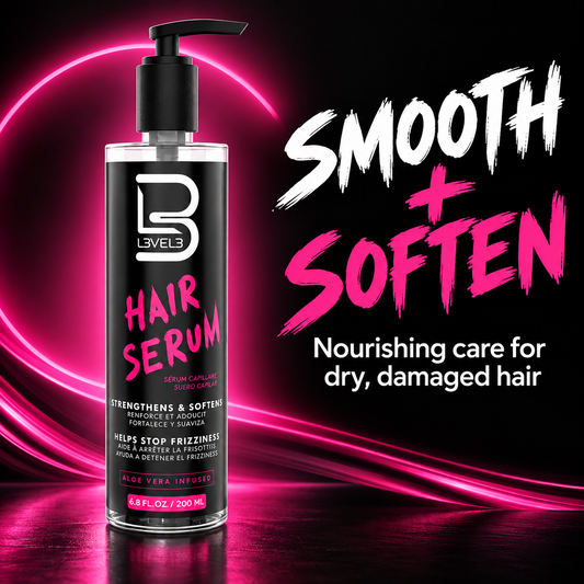 L3VEL3™ Hair Serum 200ml – Smooth + Soften