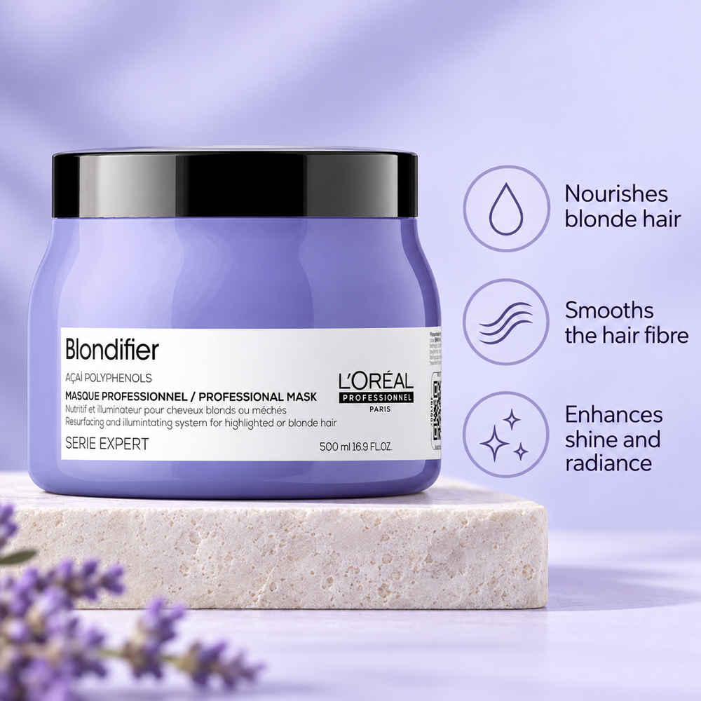 L'Oreal Serie Expert Blondifier Mask 500ml — product benefits