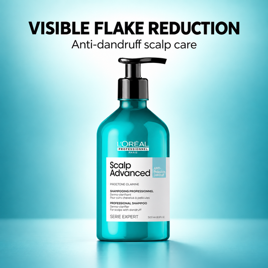 L'Oreal Scalp Advanced Anti-Dandruff Shampoo 300ml benefit 1