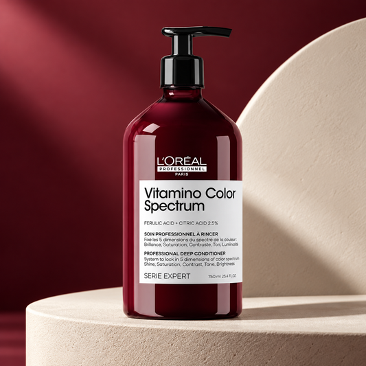 L’Oréal Vitamino Color Spectrum Conditioner 750ml — studio product photograph