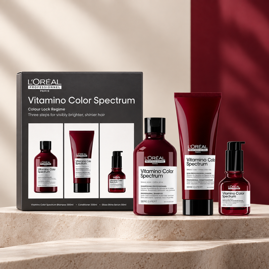 L'Oreal Professionnel Vitamino Color Spectrum Trio — studio product photograph
