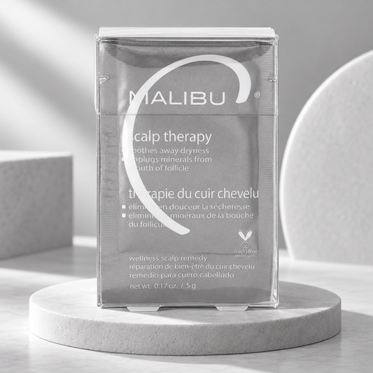 Malibu C Scalp Therapy Hair Treatment 12pc — studio product photograph