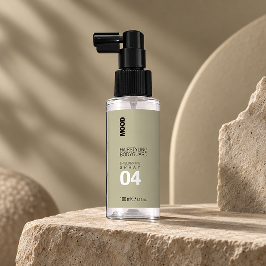 MOOD 04 Shield & Shine Spray 100ml — studio product photograph