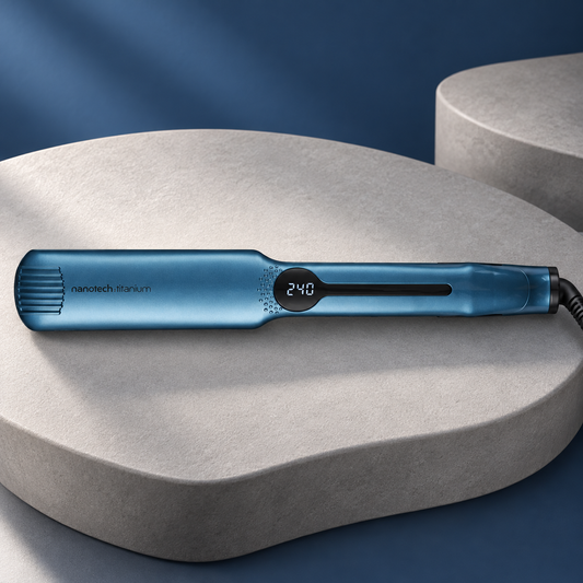 Nanotech Titanium Professional Wide Plate Styler — studio product photograph