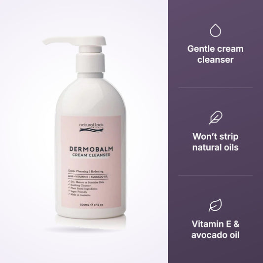 Natural Look Dermobalm Cream Cleanser, third product view