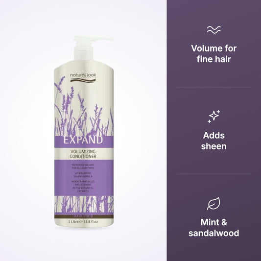 Natural Look Expand Volumizing Conditioner, third product view