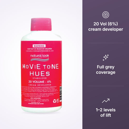 Natural Look Movie Tone Hues Cream Peroxide 20 vol, third product view