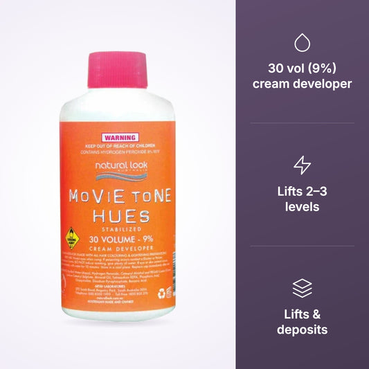 Natural Look Movie Tone Hues Cream Peroxide 30 vol, third product view