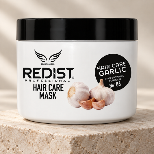 Redist Hair Care Mask Garlic 500ml studio photograph