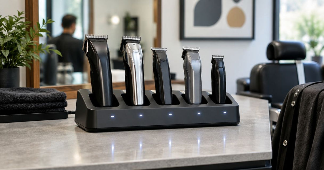 Multiple clippers to one charging station: complete 2026 workflow