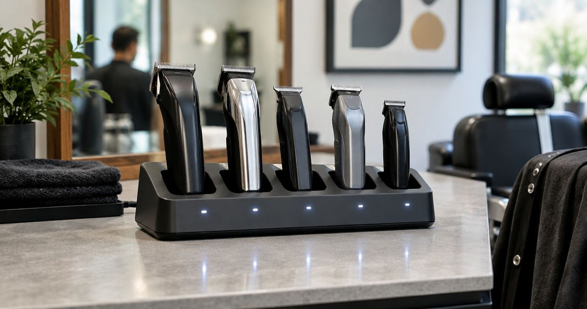 Multiple clippers to one charging station: complete 2026 workflow