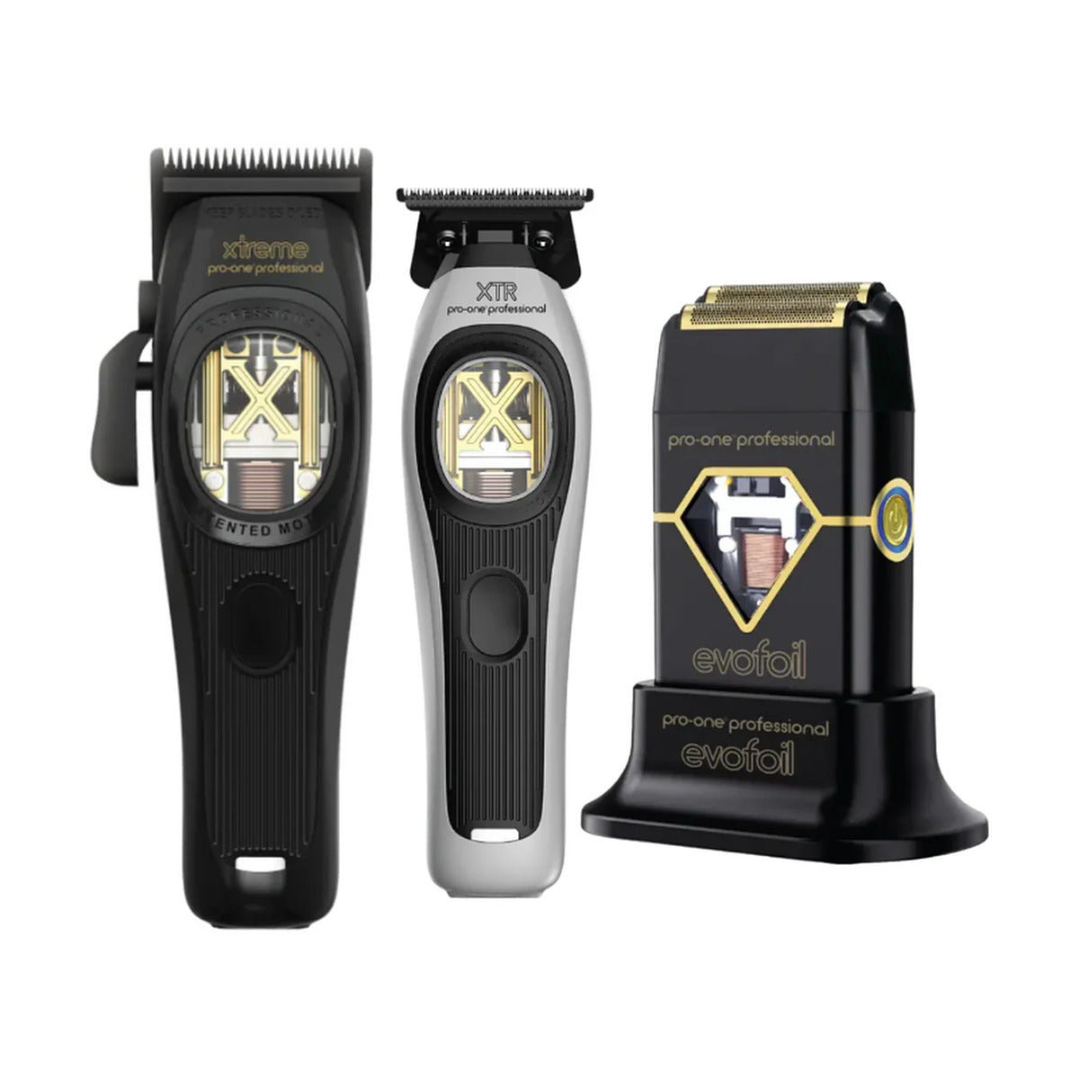 Pro-One Xtreme Trio clipper, trimmer and foil shaver at MV Hair & Beauty, Adelaide
