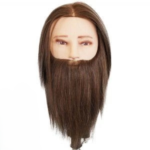 Hairdressing mannequin training head