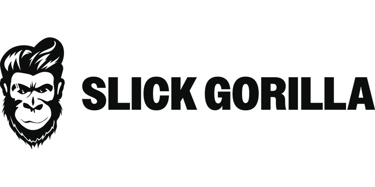 Slick Gorilla hair styling logo