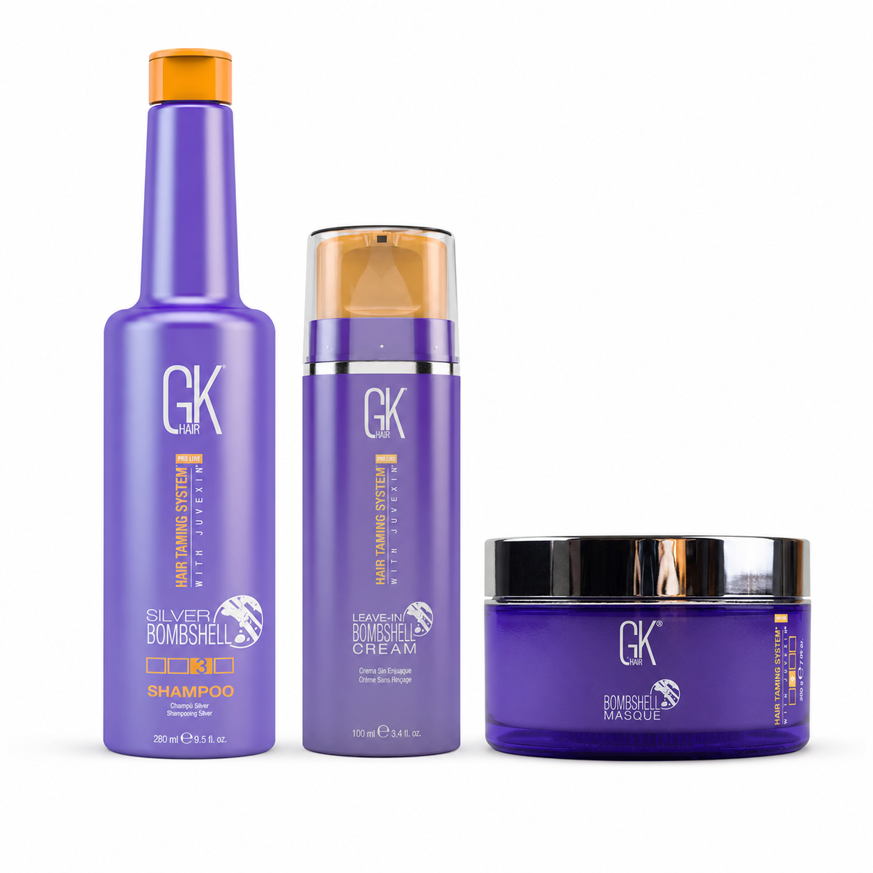 GK Blonde Bombshell Complete Care Trio - complete bundle