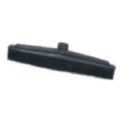 Rubber broom and squeegee black