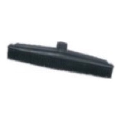 Rubber broom and squeegee black