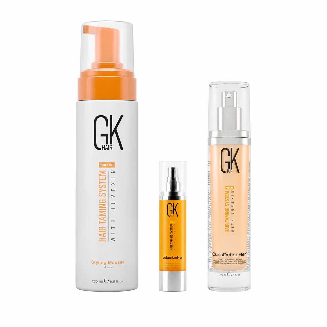 GK Curl Definition & Hold Trio - complete bundle
