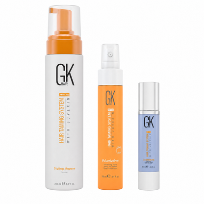 GK Smooth & Volume Styling Trio - complete bundle