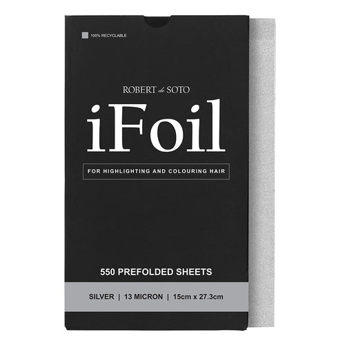 Robert de Soto iFoil Pre-Folded Wide Silver Foil 15cm x 27.3cm – 550 Sheets