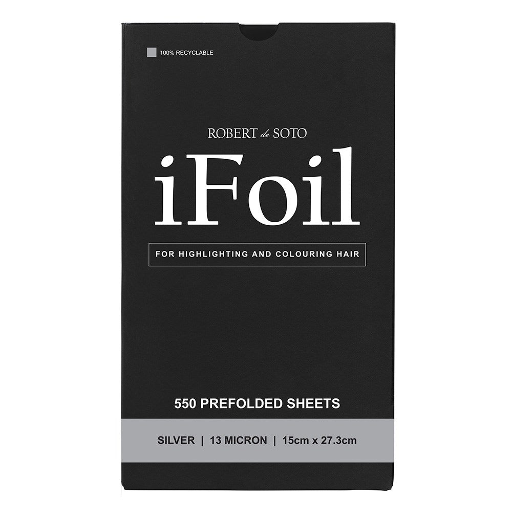 Robert de Soto iFoil Pre-Folded Wide Silver Foil 15cm x 27.3cm – 550 Sheets