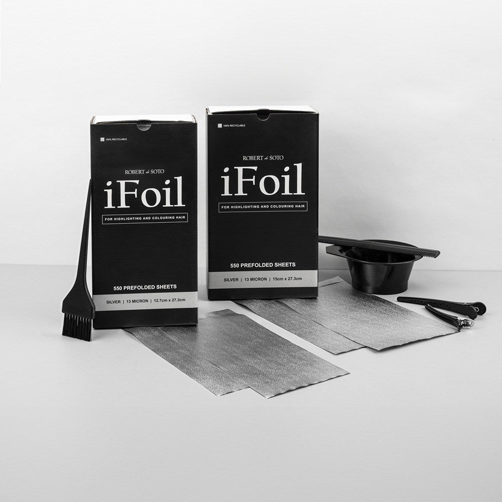 Robert de Soto iFoil Pre-Folded Wide Silver Foil 15cm x 27.3cm – 550 Sheets