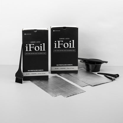 Robert de Soto iFoil Pre-Folded Wide Silver Foil 15cm x 27.3cm – 550 Sheets