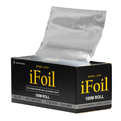 Robert de Soto Heavy Duty 18 Micron Silver Foil Roll 12cm x 100m