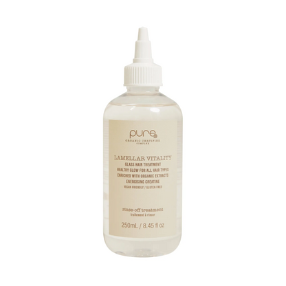 PURE Lamellar Vitality Glass Hair Treatment 250ml - included in the PURE 2026 Christmas Trio Gift Pack - Lamellar Vitality