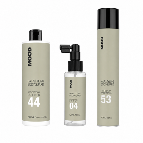 MOOD Defend, Shine & Hold Trio complete bundle on white background