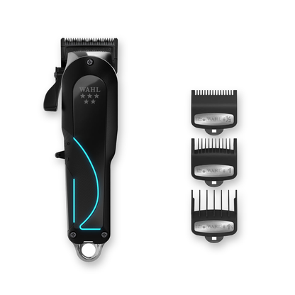 Wahl Senior 2.0 + Premium Guards 3-Pack exact products on a clean white background