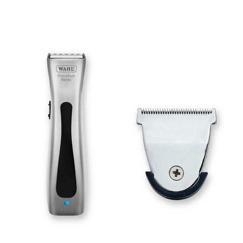 Wahl Silver Beret + Replacement Blade exact products on a clean white background