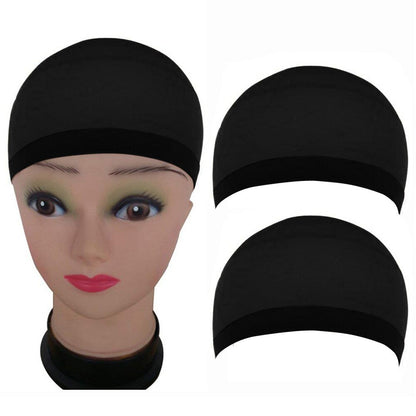 Stretchy Hair Cap – Black