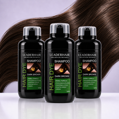 3X Leaderhair Hair Dye Shampoo Pack - MV hair and beauty