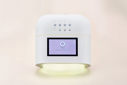 White O NAIL SUNX PRO AI Nail Lamp front view included in the 5-pack bundle