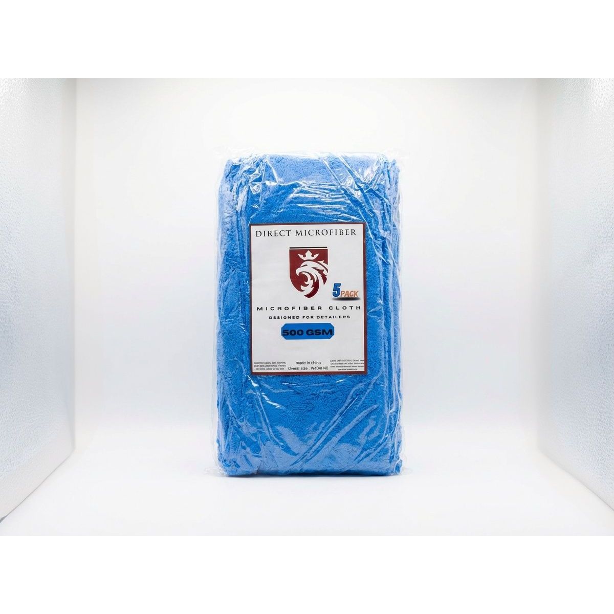 5-Pack: 500 GSM Microfiber Cloths (40x40cm) - MV hair and beauty