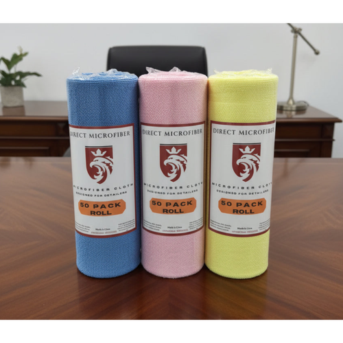 50-Sheet Microfiber Roll | 180 GSM | 30x30cm - MV hair and beauty