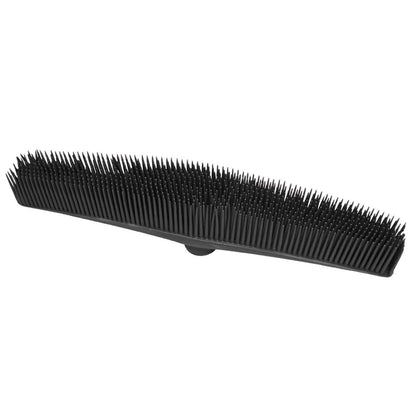 Rubber Broom & Squeegee – Black