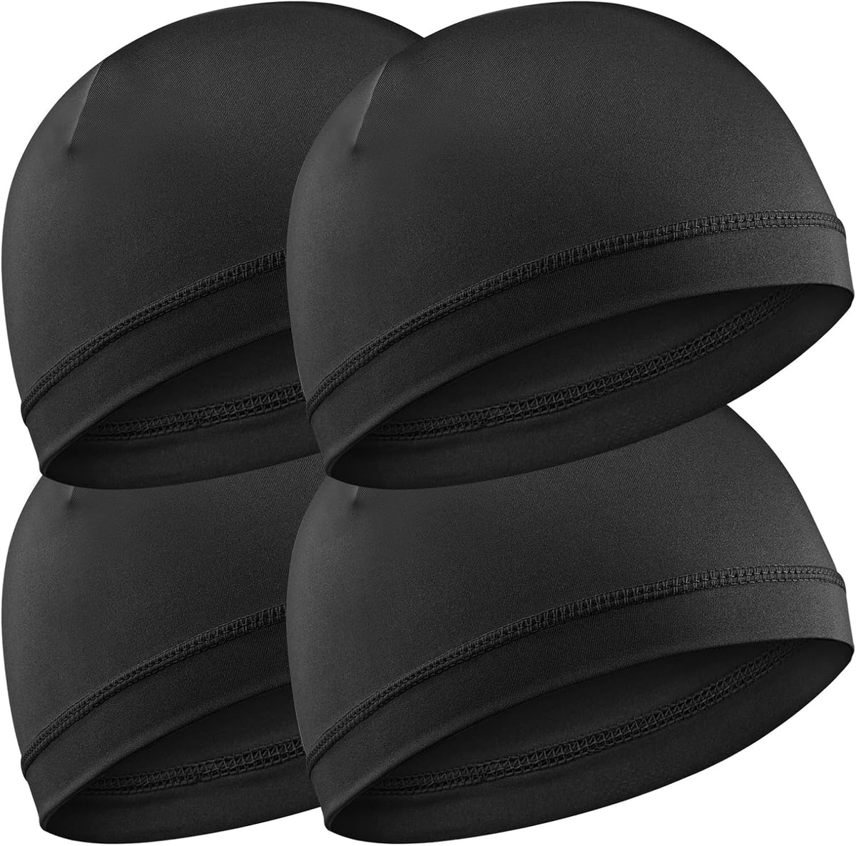 Stretchy Wave Cap – Black